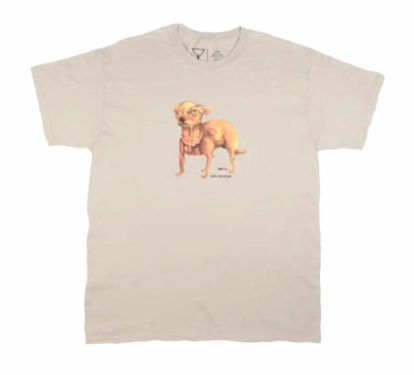 SOUR POOCHIE TEE SAND