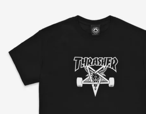 THRASHER SKATEGOAT T-SHIRT BLACK