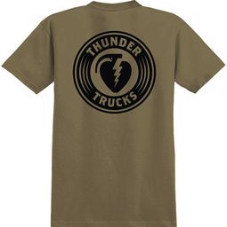 Thunder Charged Grenade T-Shirt / Military green - Black print